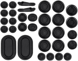 1965-66 Mustang Rubber Body Plug Kit - 32 piece set