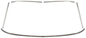 Front Windshield Molding Set