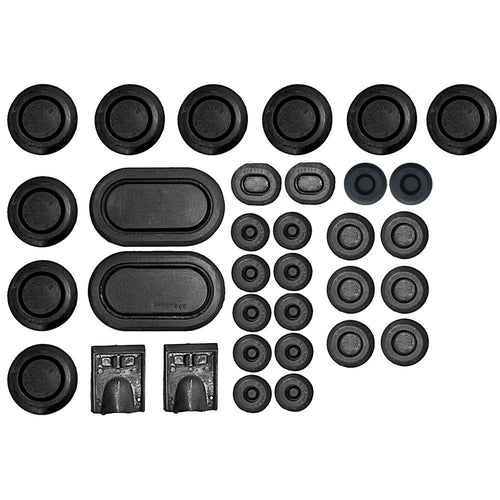 1967 Mustang / Cougar Rubber Body Plug Kit - 33 piece set