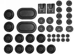 1968 Mustang / Cougar Rubber Body Plug Kit - 38 piece set