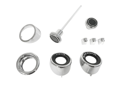 1969 Dash Bezel and Knob Kit