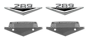 1965-66 FASTBACK HI PERFORMANCE EMBLEM KIT