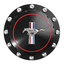 Load image into Gallery viewer, 1964-73 Mustang Twist-Off Gas Cap Black (Billet Aluminum)