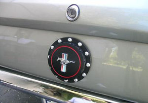 1964-73 Mustang Twist-Off Gas Cap Black (Billet Aluminum)
